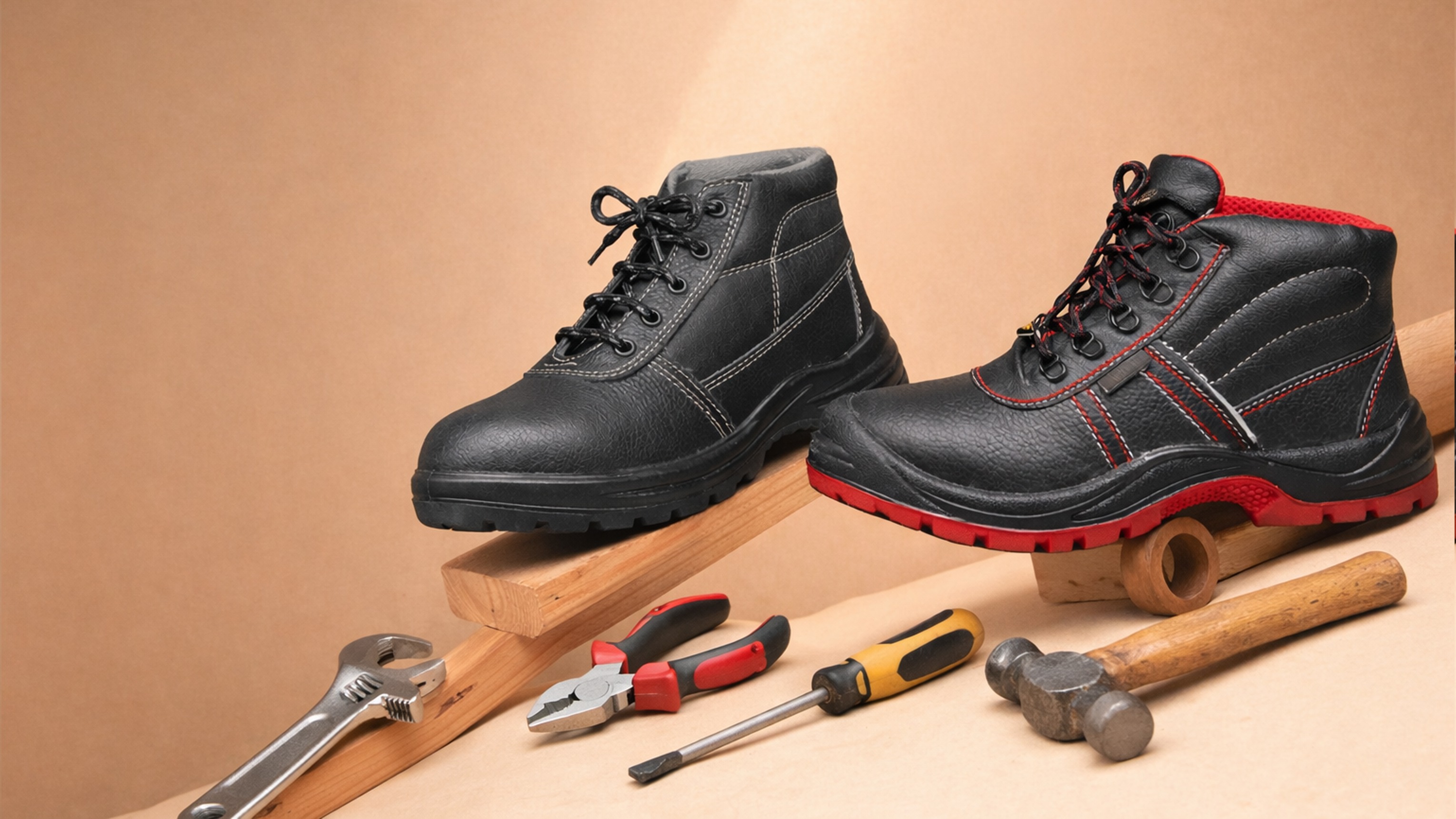 Premium safety Leather Shoes